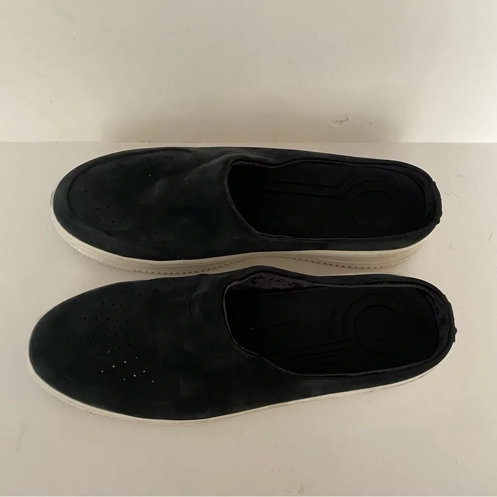 Nike Air Force 1 Lover XX Premium Black Suede Slip-On Mule Sneaker size 11